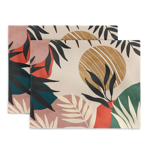 Marta Barragan Camarasa Modern tropical sunrise G Placemat