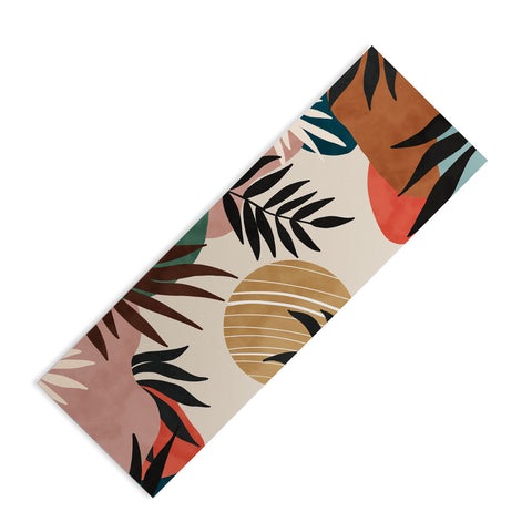 Marta Barragan Camarasa Modern tropical sunrise G Yoga Mat