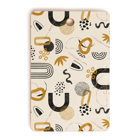 Marta Barragan Camarasa Modern wild shapes 65 Cutting Board Rectangle