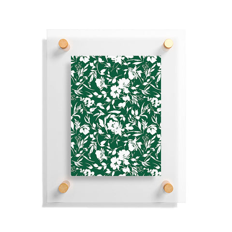 Marta Barragan Camarasa Monochrome wild garden Floating Acrylic Print