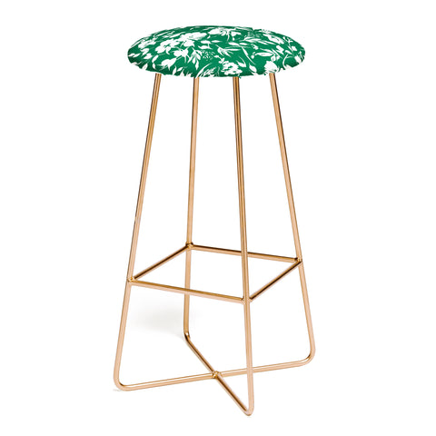 Marta Barragan Camarasa Monochrome wild garden Bar Stool