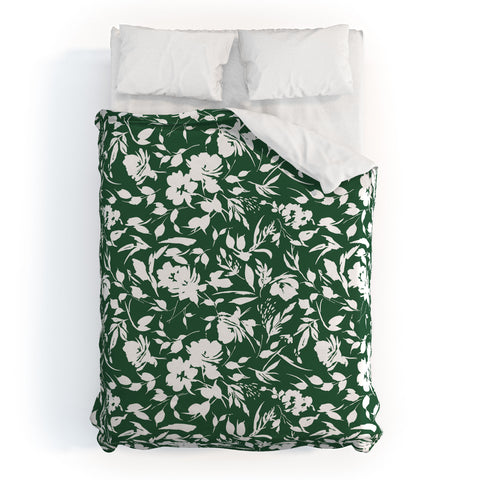 Marta Barragan Camarasa Monochrome wild garden Duvet Cover