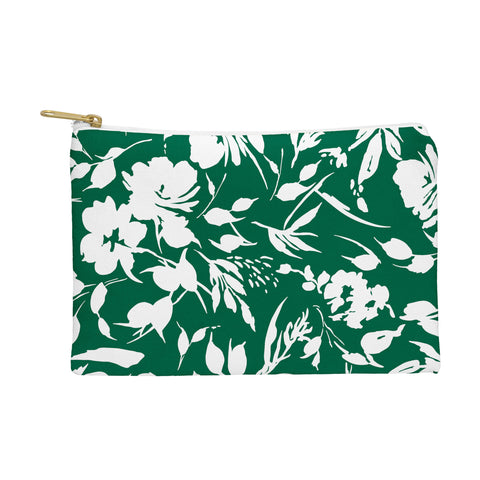 Marta Barragan Camarasa Monochrome wild garden Pouch