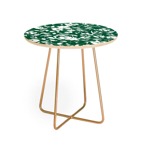 Marta Barragan Camarasa Monochrome wild garden Round Side Table