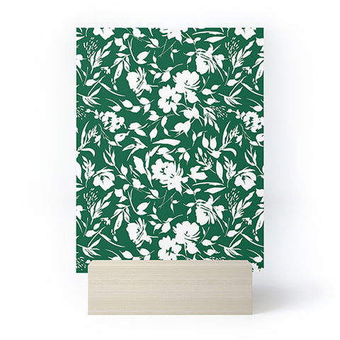 Marta Barragan Camarasa Monochrome wild garden Mini Art Print