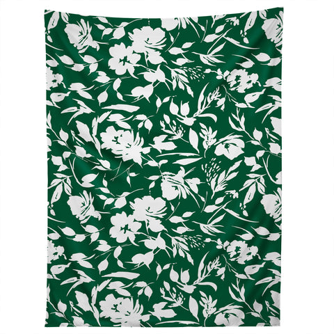 Marta Barragan Camarasa Monochrome wild garden Tapestry