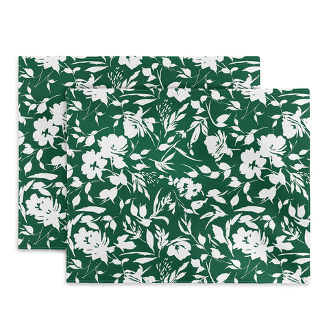 Marta Barragan Camarasa Monochrome wild garden Placemat