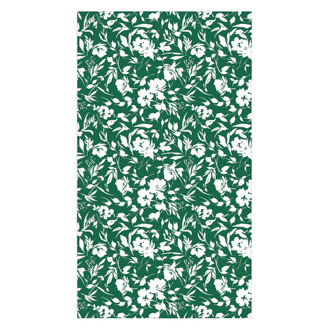 Marta Barragan Camarasa Monochrome wild garden Tablecloth