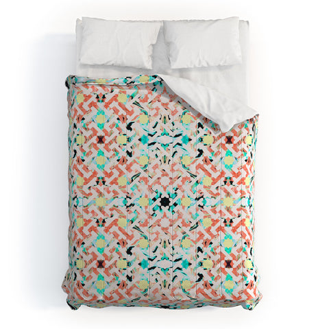 Marta Barragan Camarasa Moroccan mosaic Comforter