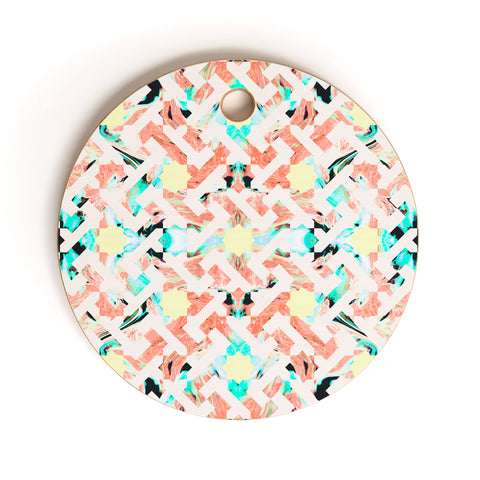 Marta Barragan Camarasa Moroccan mosaic Cutting Board Round