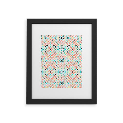Marta Barragan Camarasa Moroccan mosaic Framed Art Print