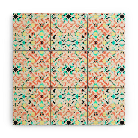 Marta Barragan Camarasa Moroccan mosaic Wood Wall Mural