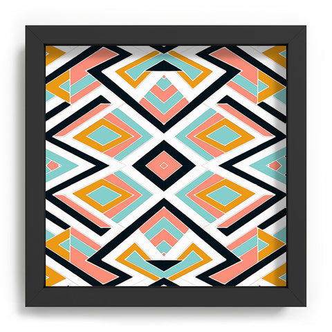 Marta Barragan Camarasa Mosaic geometric shapes Recessed Framing Square