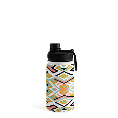 Marta Barragan Camarasa Mosaic geometric shapes Water Bottle