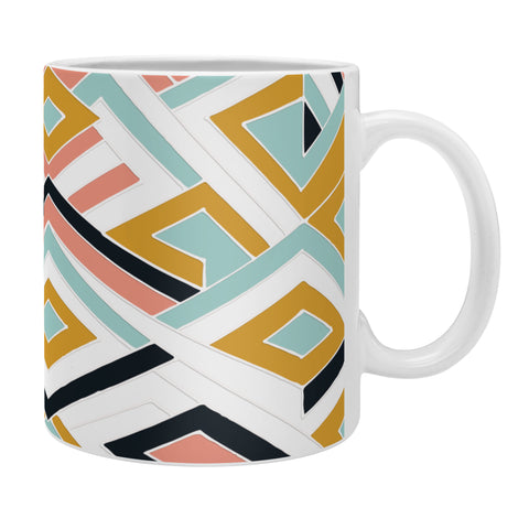 Marta Barragan Camarasa Mosaic geometric shapes Coffee Mug