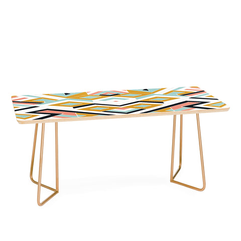 Marta Barragan Camarasa Mosaic geometric shapes Coffee Table