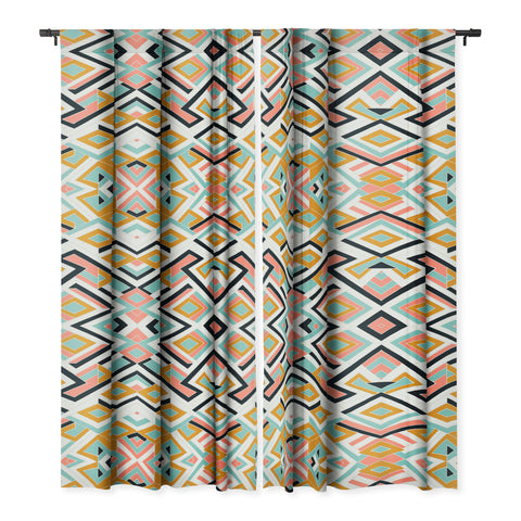 Marta Barragan Camarasa Mosaic geometric shapes Blackout Non Repeat