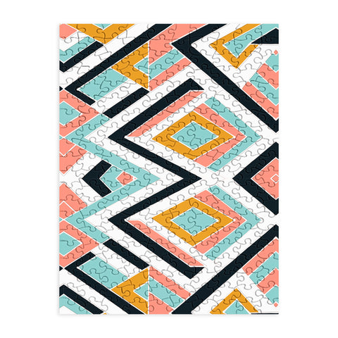 Marta Barragan Camarasa Mosaic geometric shapes Puzzle