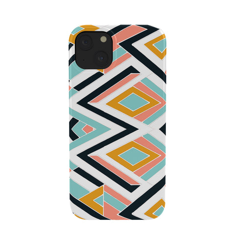 Marta Barragan Camarasa Mosaic geometric shapes Phone Case