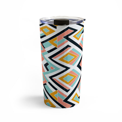 Marta Barragan Camarasa Mosaic geometric shapes Travel Mug