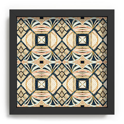 Marta Barragan Camarasa Mosaic marbled art deco II Recessed Framing Square