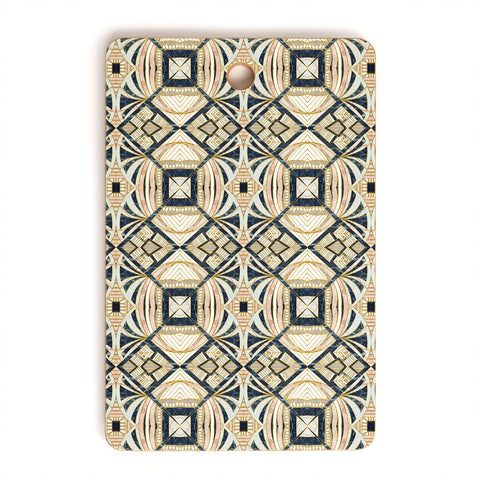 Marta Barragan Camarasa Mosaic marbled art deco II Cutting Board Rectangle