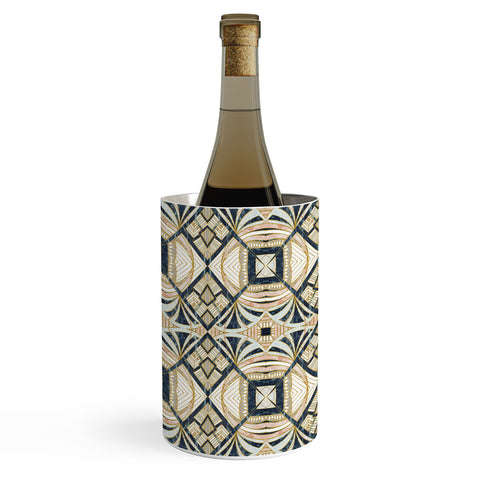Marta Barragan Camarasa Mosaic marbled art deco II Wine Chiller