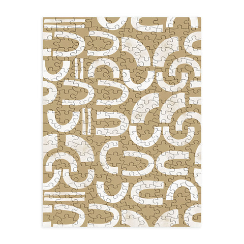 Marta Barragan Camarasa Mosaic of curved shapes I Puzzle