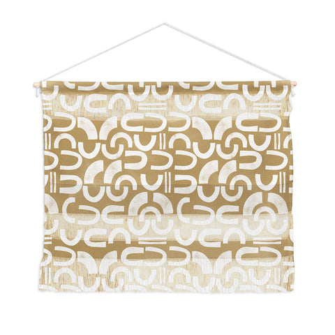 Marta Barragan Camarasa Mosaic of curved shapes I Wall Hanging Landscape