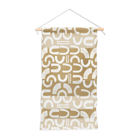 Marta Barragan Camarasa Mosaic of curved shapes I Wall Hanging Portrait