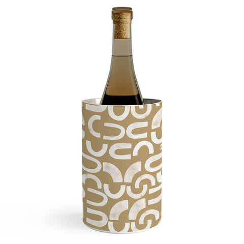 Marta Barragan Camarasa Mosaic of curved shapes I Wine Chiller