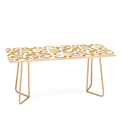 Marta Barragan Camarasa Mosaic of curved shapes II Coffee Table