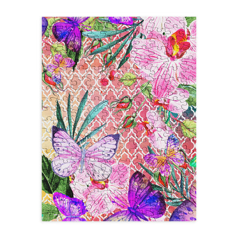 Marta Barragan Camarasa Mosaic of nature and butterflies Puzzle