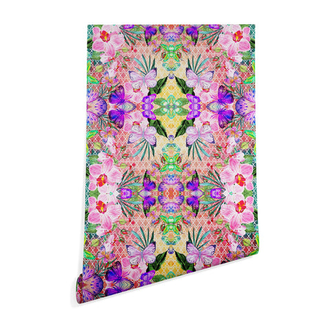 Marta Barragan Camarasa Mosaic of nature and butterflies Wallpaper