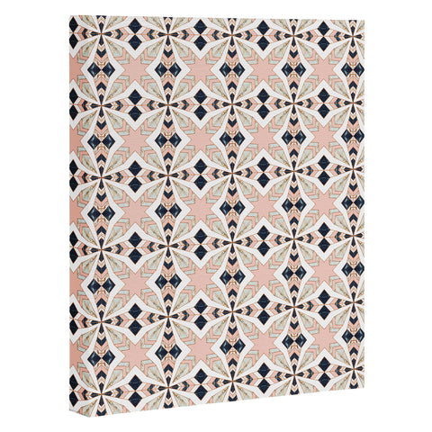 Marta Barragan Camarasa Mosaic pattern geometric marbled 0I Art Canvas