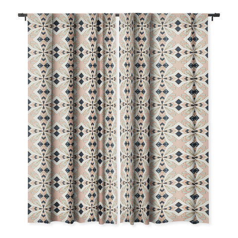 Marta Barragan Camarasa Mosaic pattern geometric marbled 0I Blackout Non Repeat