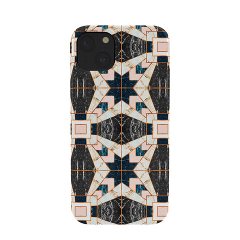 Marta Barragan Camarasa Mosaic pattern geometric marbled II Phone Case