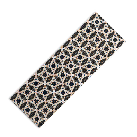 Marta Barragan Camarasa Mosaic pattern geometric marbled II Yoga Mat