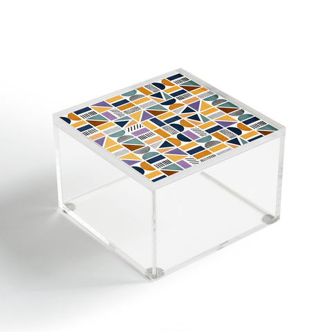 Marta Barragan Camarasa Mosaic shapes and textures Clf Acrylic Box