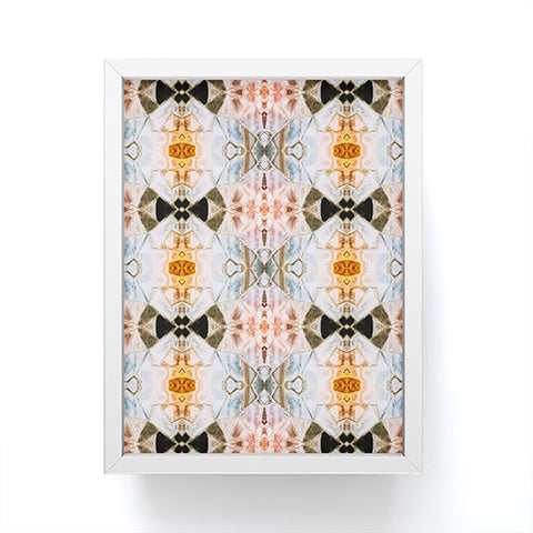 Marta Barragan Camarasa Mosaic Stone pattern texture I Framed Mini Art Print