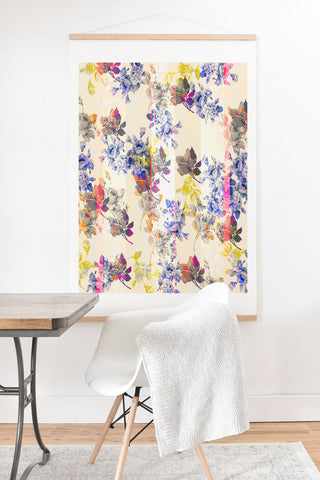 Marta Barragan Camarasa mosaic stripes Art Print And Hanger