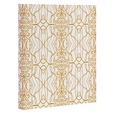 Marta Barragan Camarasa Mosaic Strokes Line Art Art Canvas