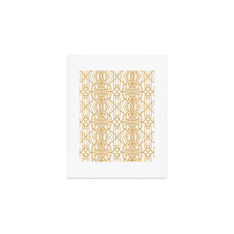 Marta Barragan Camarasa Mosaic Strokes Line Art Art Print