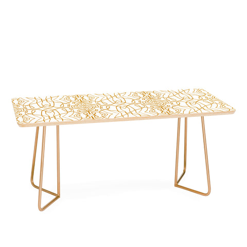 Marta Barragan Camarasa Mosaic Strokes Line Art Coffee Table