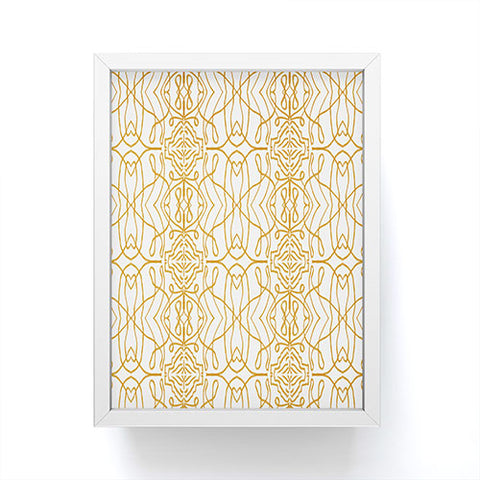 Marta Barragan Camarasa Mosaic Strokes Line Art Framed Mini Art Print