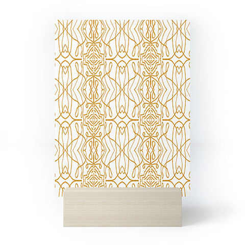 Marta Barragan Camarasa Mosaic Strokes Line Art Mini Art Print