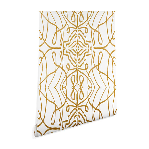 Marta Barragan Camarasa Mosaic Strokes Line Art Wallpaper