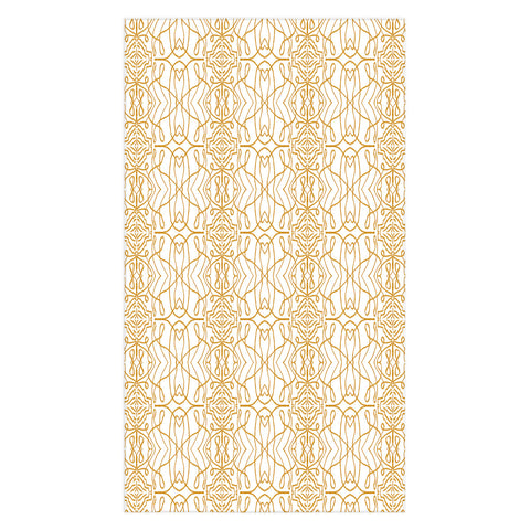 Marta Barragan Camarasa Mosaic Strokes Line Art Tablecloth