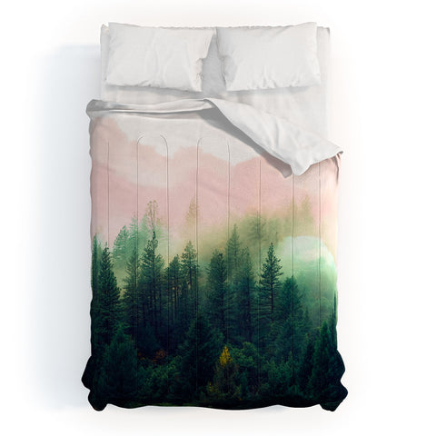 Marta Barragan Camarasa Mountain landscape painting 01 Comforter