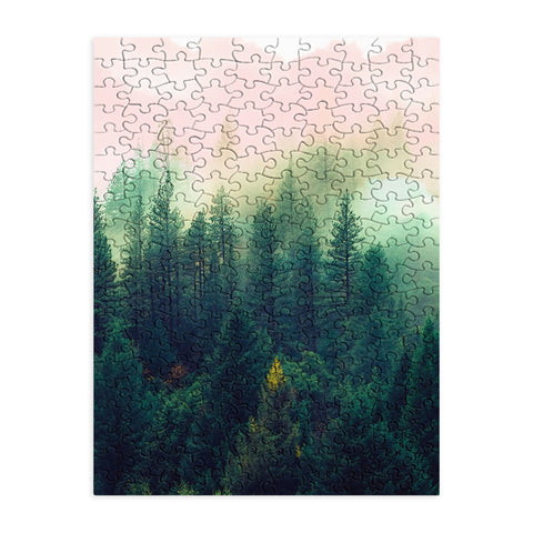 Marta Barragan Camarasa Mountain landscape painting 01 Puzzle